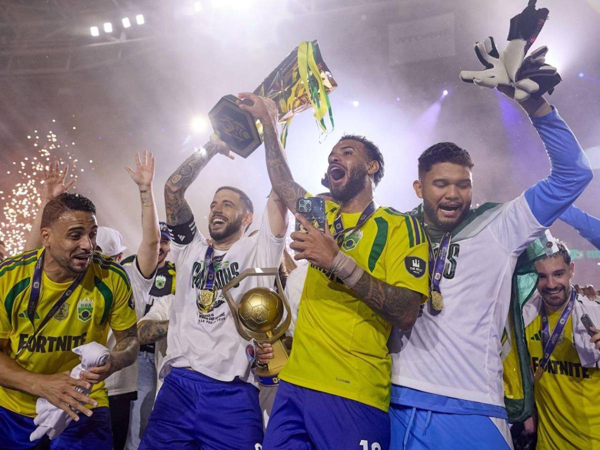 Hondureña sorprende y aparece junto a Neymar en la final de la Kings World Cup Nations