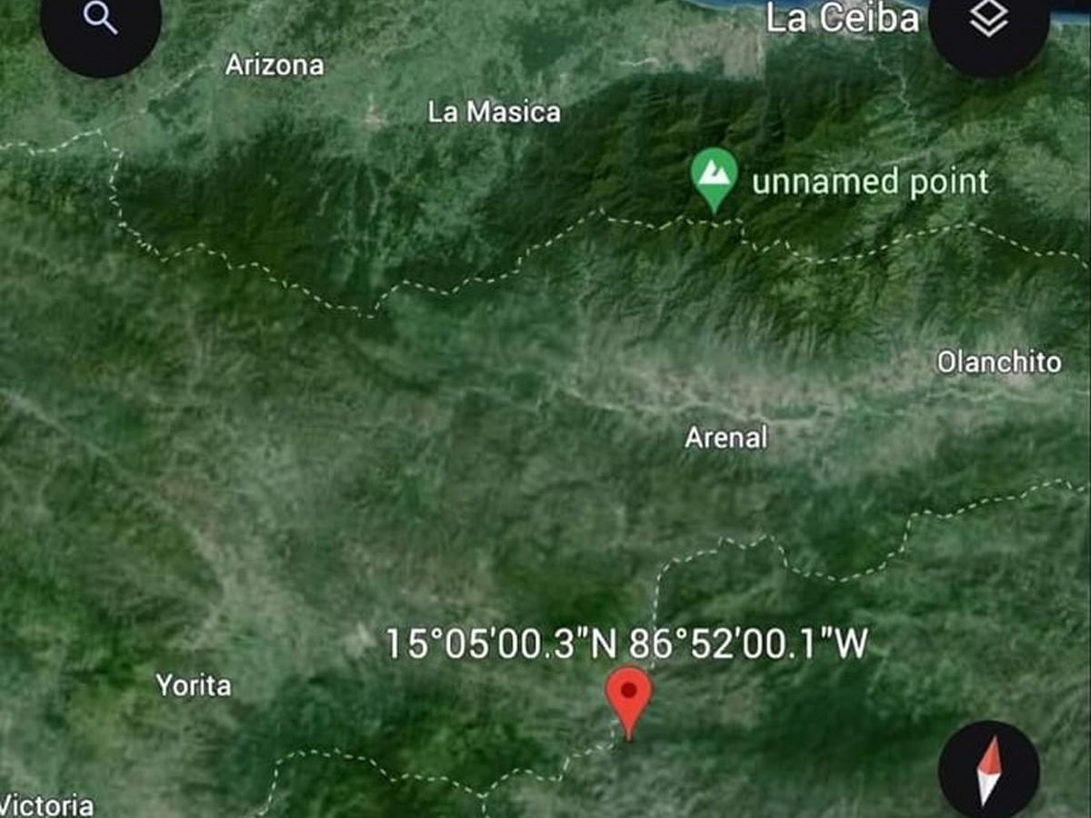 Última comunicación de la aeronave antes de supuestamente estrellarse en la zona montañosa de Yoro.