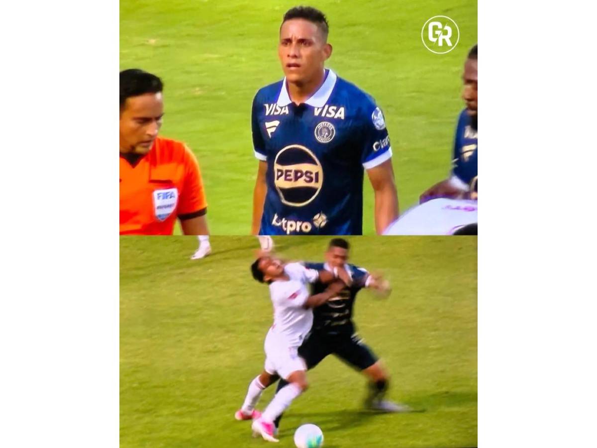 El increíble error de Menjívar vs Motagua, agresión a Edwin, sangre y baile en Olimpia