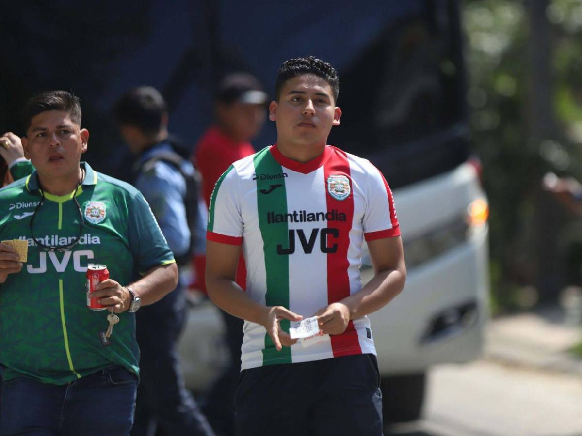 'Hulk' llegó al Yankel y ambientazo previo al clásico Marathón-Olimpia
