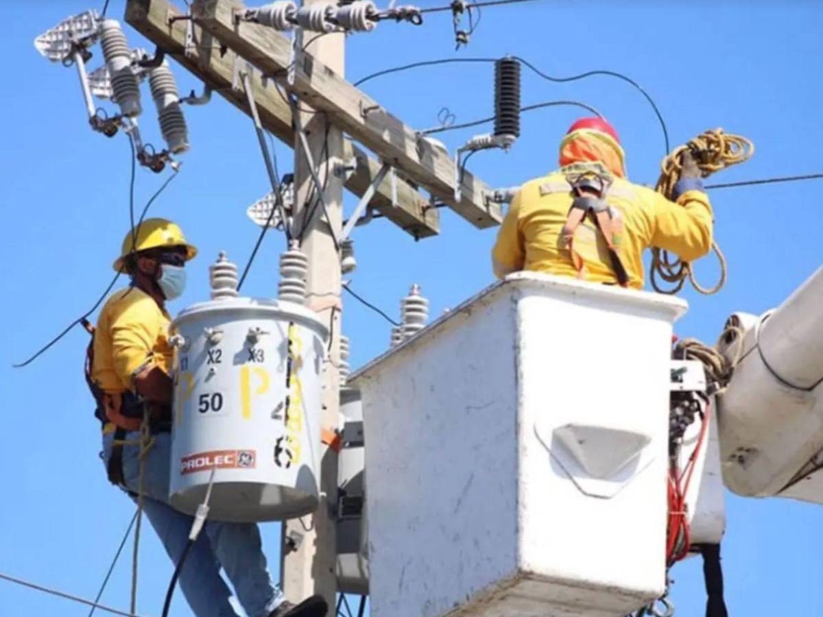 Estas zonas de Honduras no tendrán energía este viernes 31 de julio