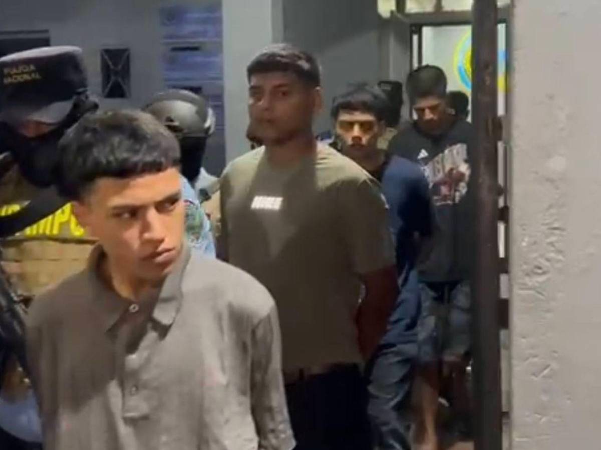 Caen presuntos cabecillas de la 18 vinculados al crimen de estudiantes del Intae