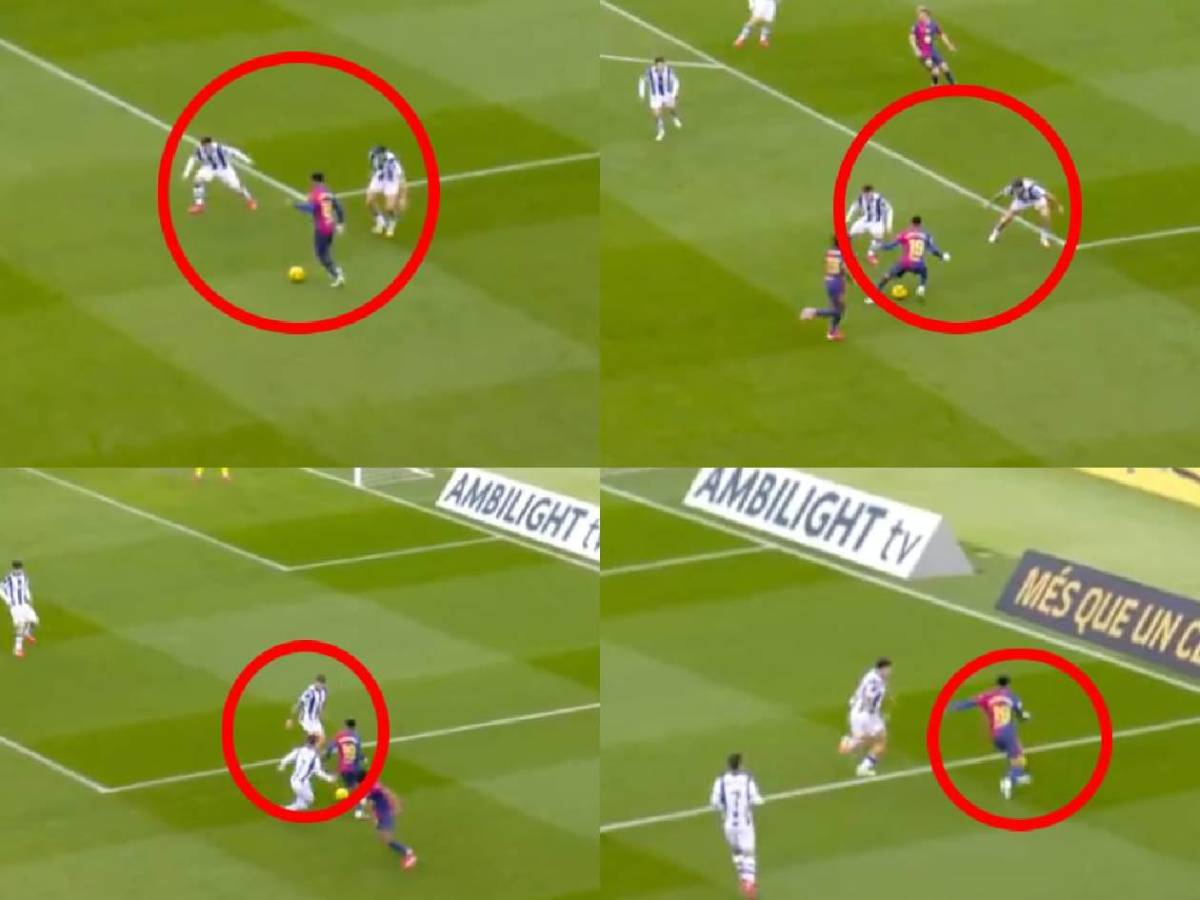 Barcelona con inesperados goleadores, récord de Lewandowski y show de Yamal