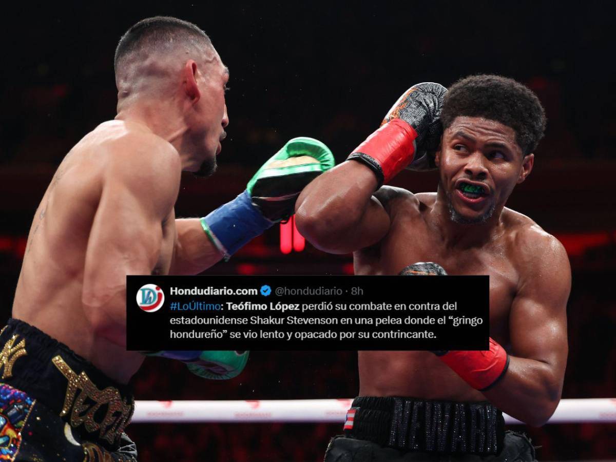 Así reaccionó la prensa internacional a la derrota del hondureño Teófimo ante Shakur