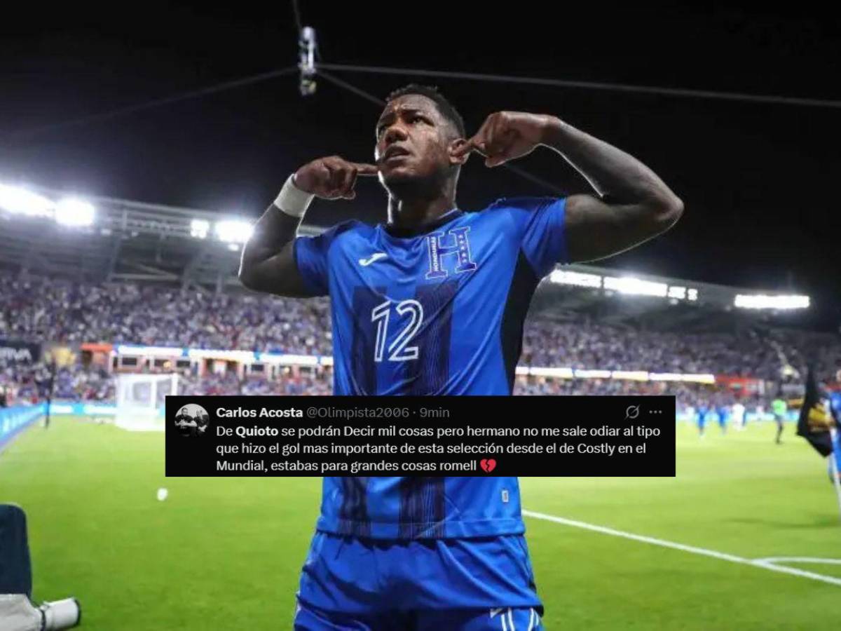 Así reaccionó la prensa al retiro de Romell Quioto de la Selección de Honduras