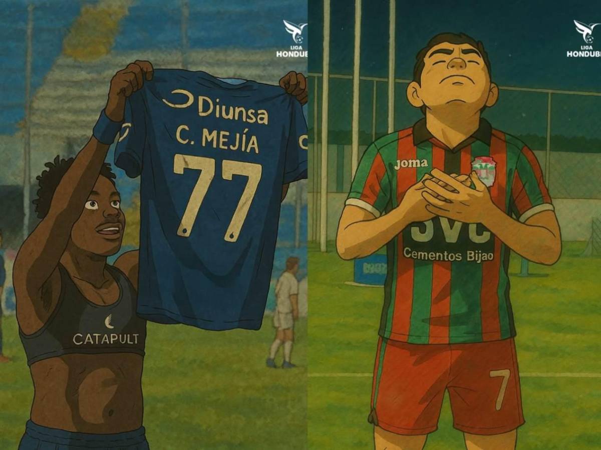 Al estilo Ghibli: la IA transforma a los futbolistas hondureños y así lucen
