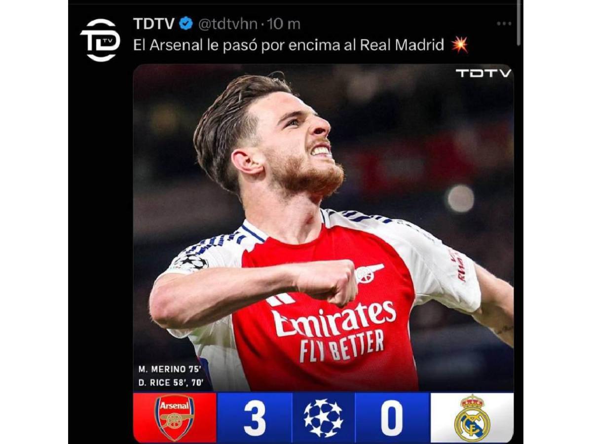 Real Madrid está eliminado: revuelo tras goleada y reconocido español se burla