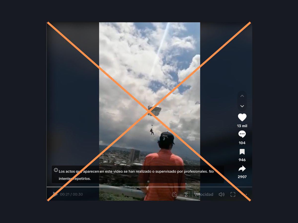 <p>Captura de pantalla a una publicación en TikTok realizada el 19 de septiembre de 2024. </p>