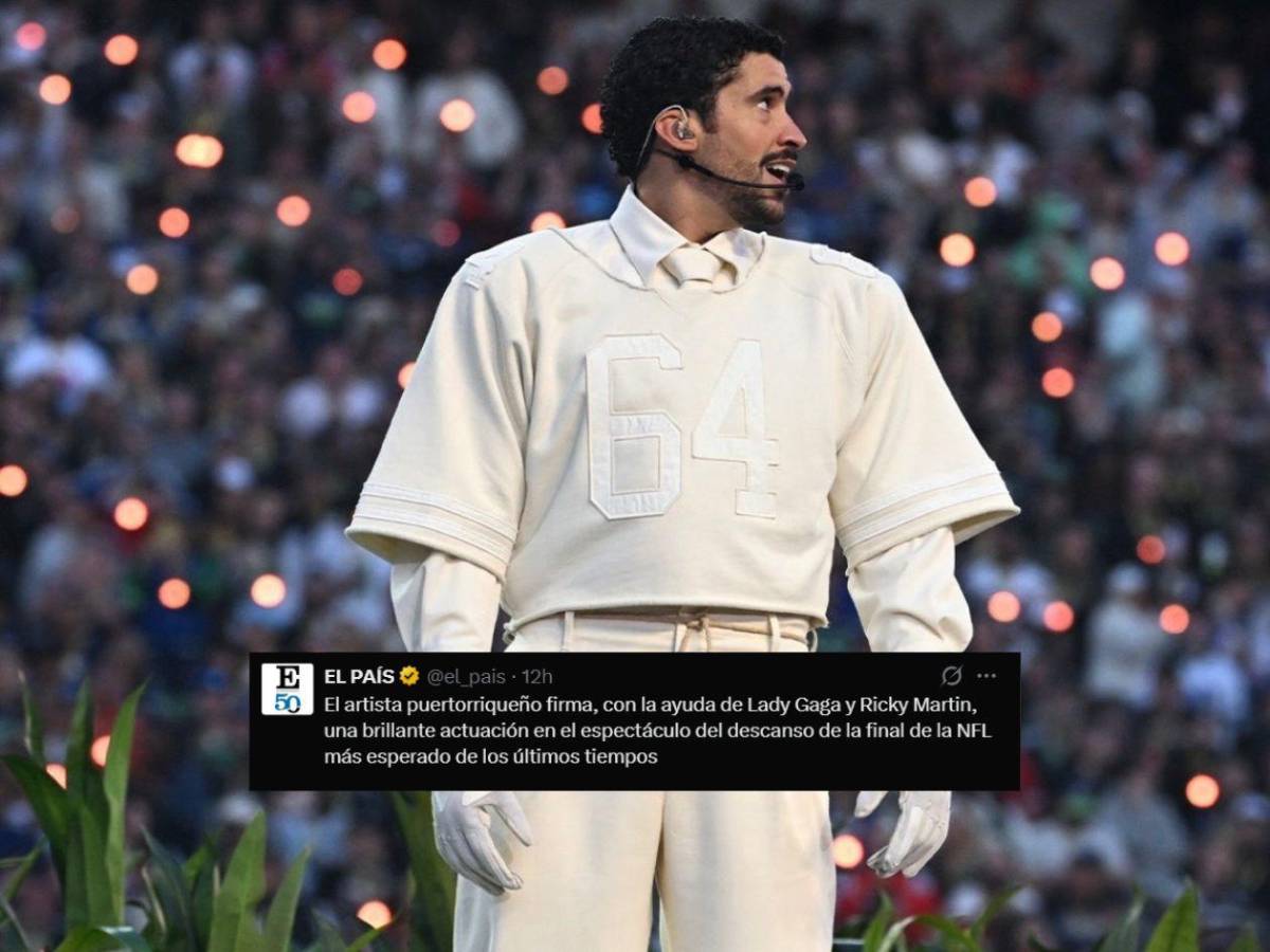 Super Bowl: así reaccionó la prensa al histórico show de medio tiempo de Bad Bunny