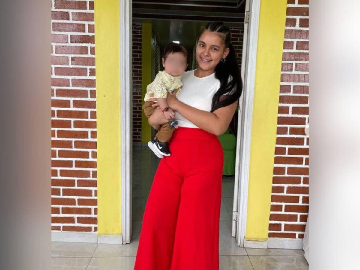 Así era Thalía Corrales, recién graduada y madre de un bebé