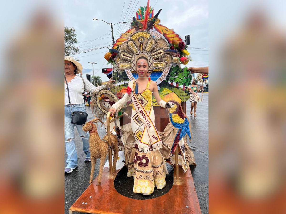 Derroche de belleza en los desfiles 2025 en Honduras