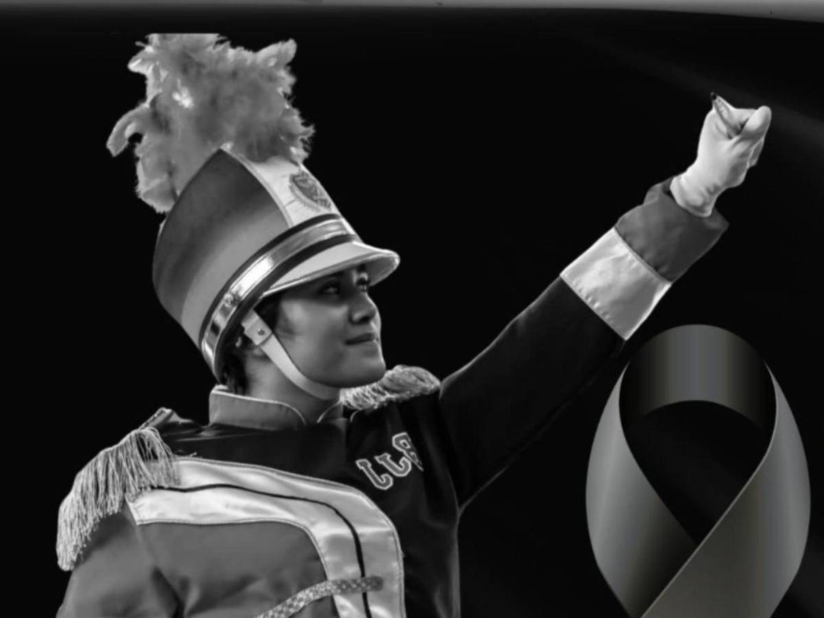 Nos falta una voz: Consternación por muerte de integrante de banda de guerra en Tegucigalpa