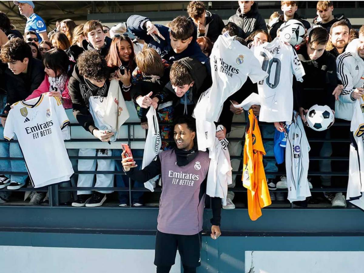 Real Madrid y Mbappé desatan locura en entrenamiento: una visita especial