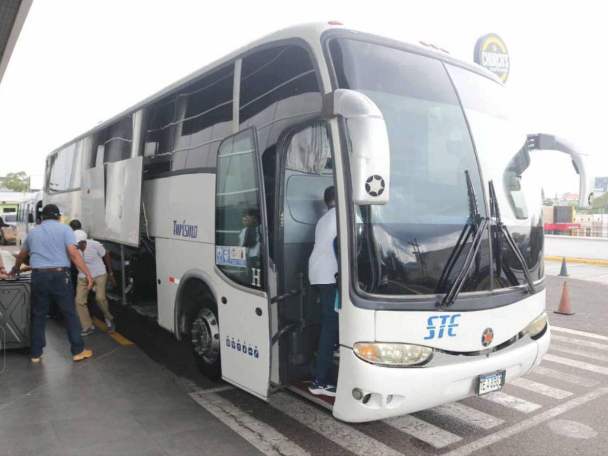 Selección de Honduras ya está en Tegucigalpa para el juego contra Haití