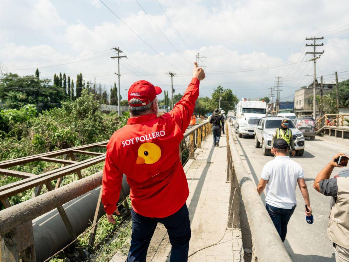 ¿Por qué cerraron el puente El Barón, en la salida Vieja a La Lima?