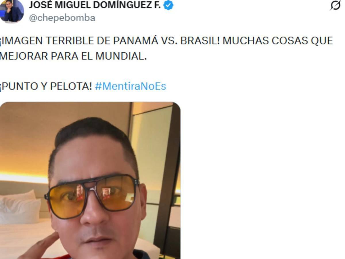 Brasil mete miedo, Panamá reacciona con dolor y Chepe Bomba no se guarda nada