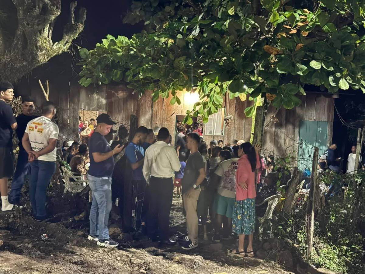 Unidos en la tragedia: así recibió Petoa, Santa Bárbara, los restos de la pequeña Kimberly Sabillón