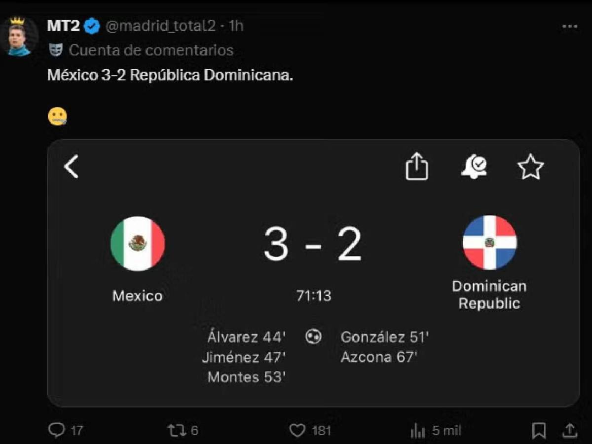 México es objeto de burlas: Memes no perdonan tras su debut en Copa Oro