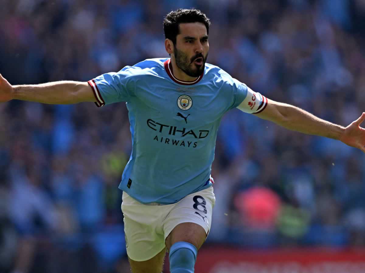 Gündogan anota el gol más rápido de las finales de la FA Cup