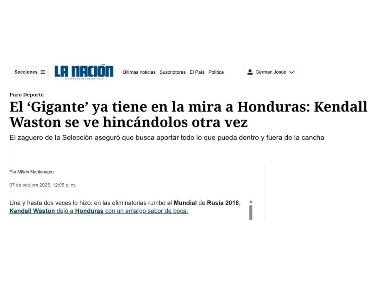 Honduras - Costa Rica: Plan de los ticos, preocupación y mofa de personaje