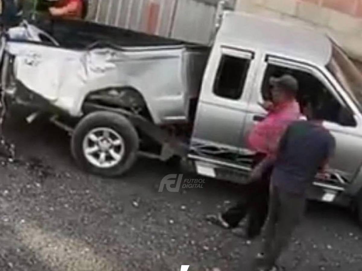 Marathón se lleva tremendo susto: sufre accidente en viaje a partido contra Lobos de la UPNFM
