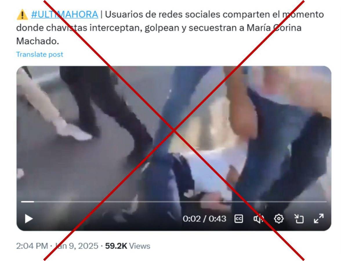 <p>Captura de pantalla de una publicación de X hecha el 9 de enero de 2025.</p>