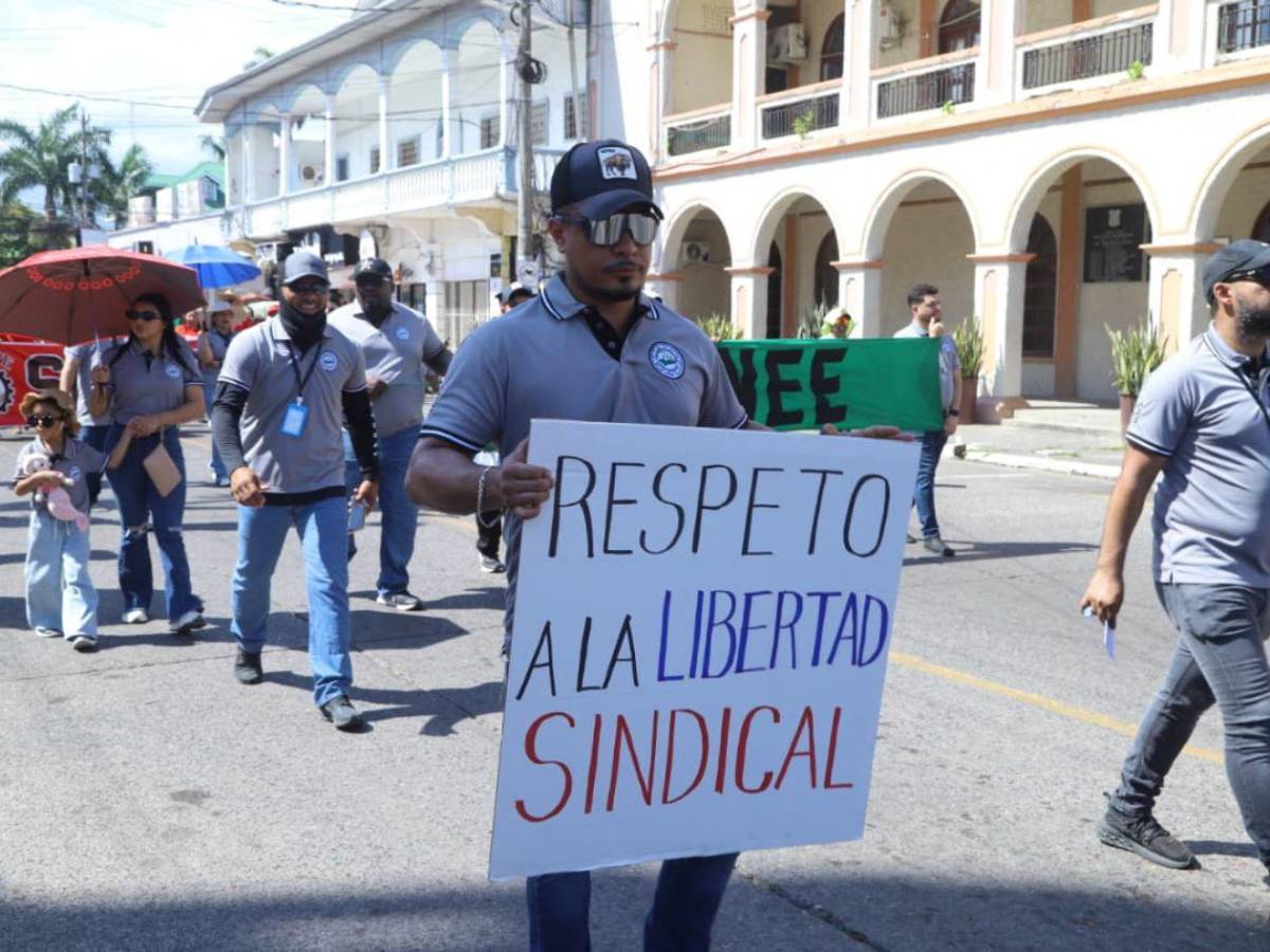 La Ceiba marcha en paz: la voz de los trabajadores que sostienen la ciudad