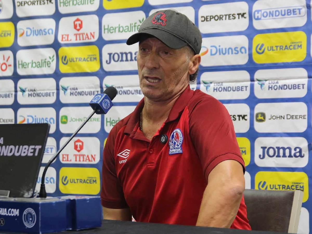 Troglio advierte a Motagua y habla de las lesiones de Edwin Rodríguez y Pineda