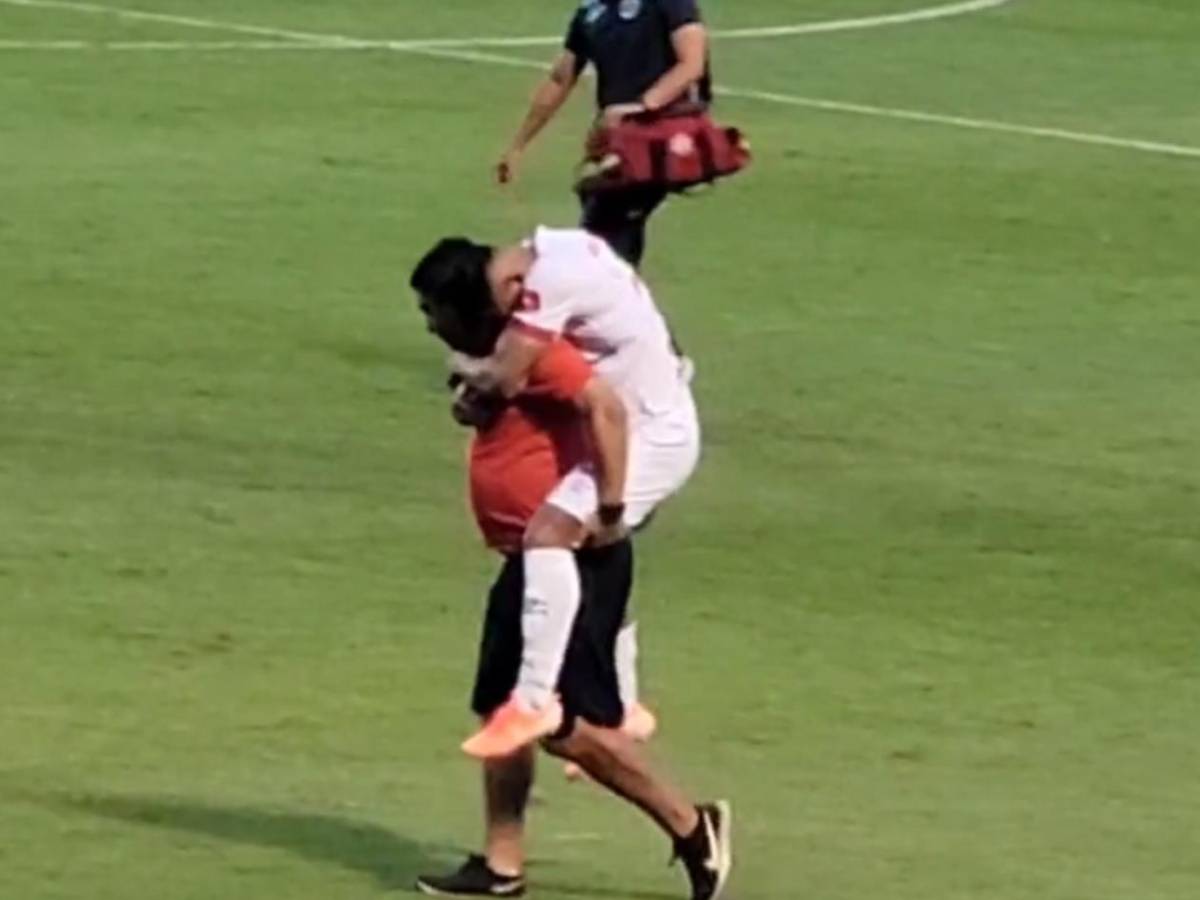 Olimpia celebra, polémica que nadie vio, personaje detenido, tristeza del Motagua