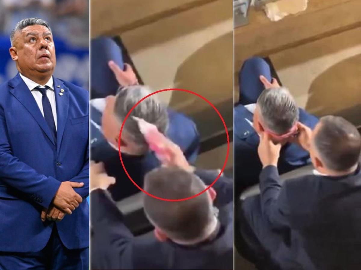 La desagradable escena del presidente de la AFA en Copa América: dio insólita explicación