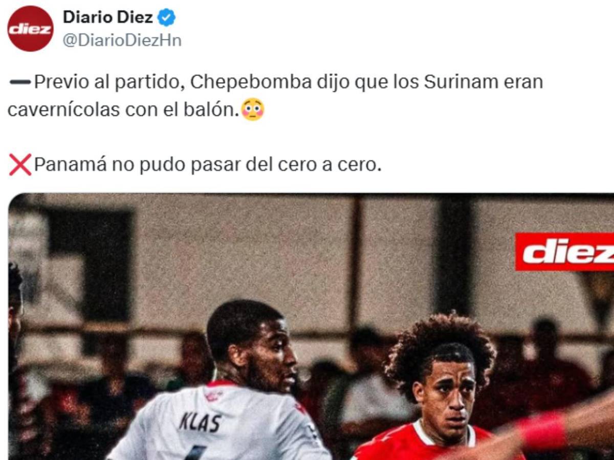 Panamá recibe burlas tras tropiezo en eliminatorias: Chepe Bomba se enfada