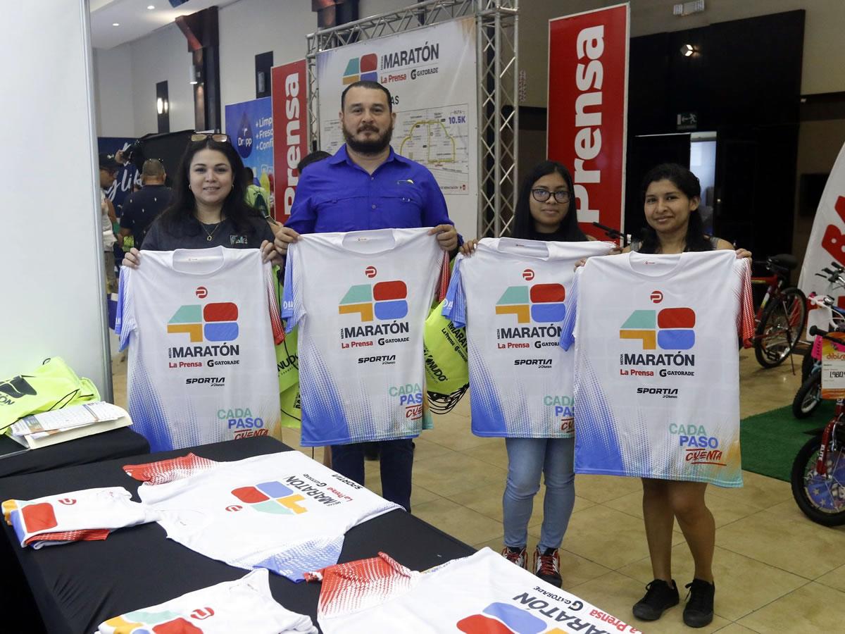 Arrancó la entrega de los kits de la Maratón LA PRENSA en Expocentro