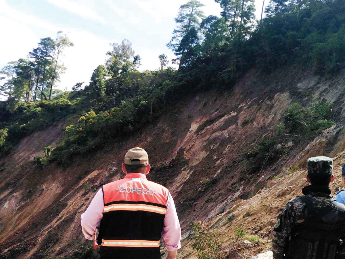 Dique en formación alarma a pobladores de Santa Rita, Copán