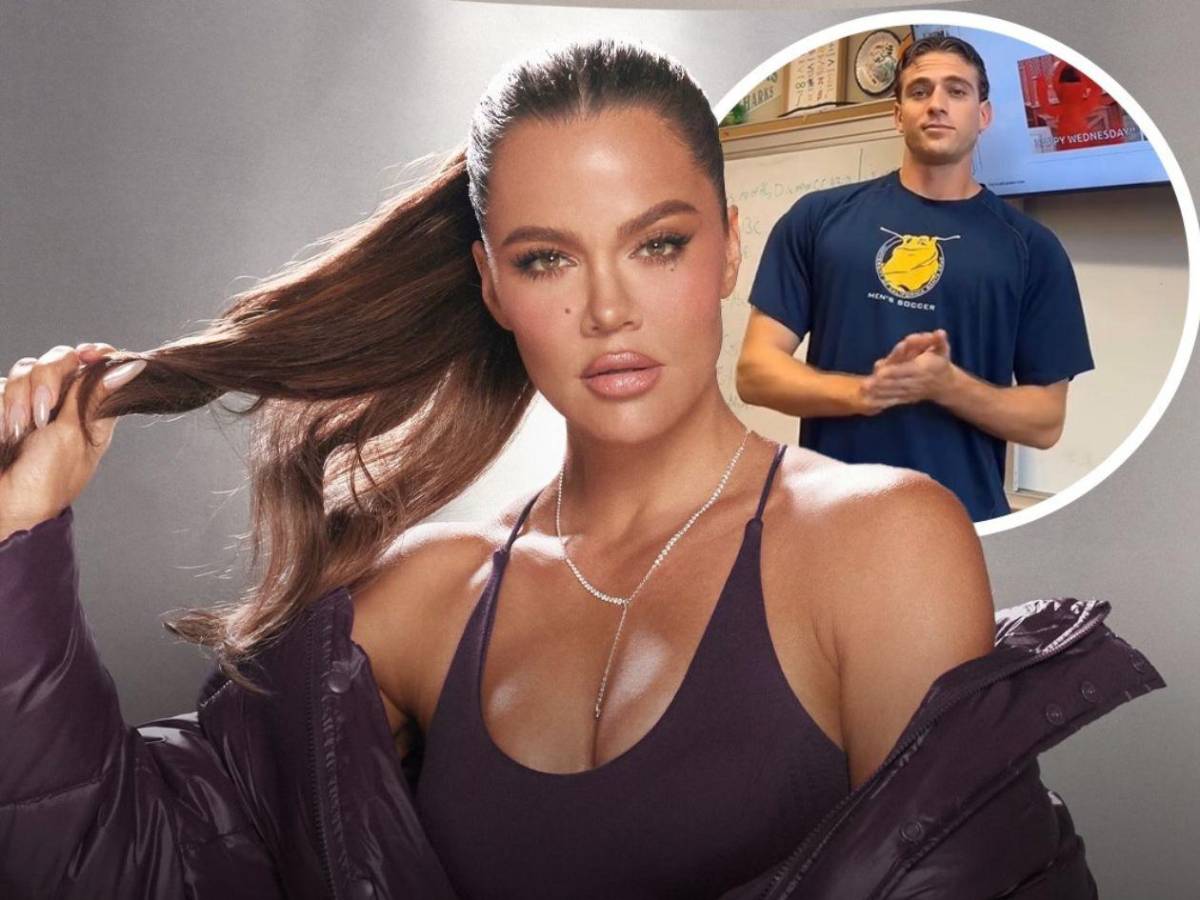 Khloé Kardashian coquetea con un atractivo maestro de California