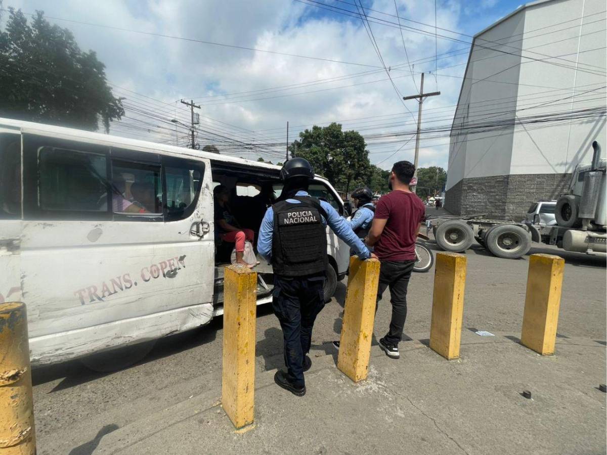 ¿Qué zonas de SPS cuentan con  mayor presencia policial en el transporte público?