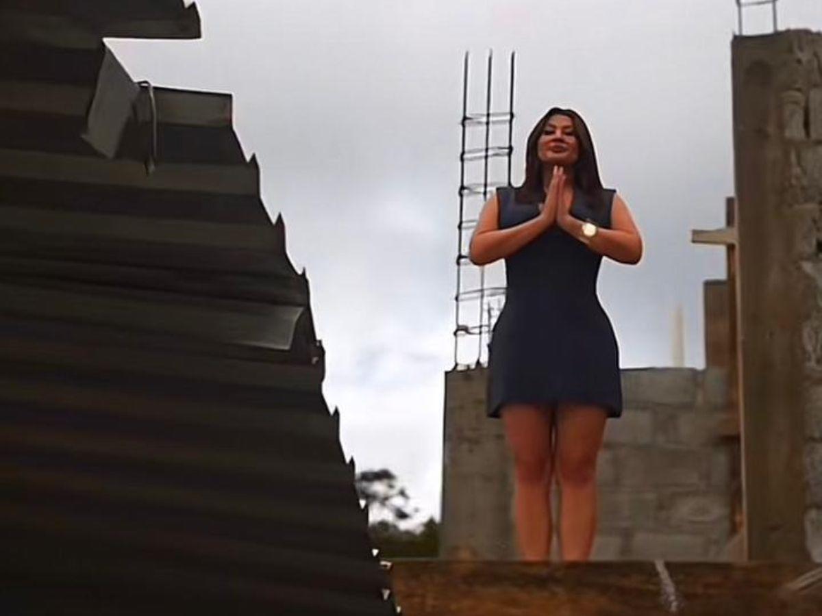 Milagro Flores presume la construcción de su segunda casa