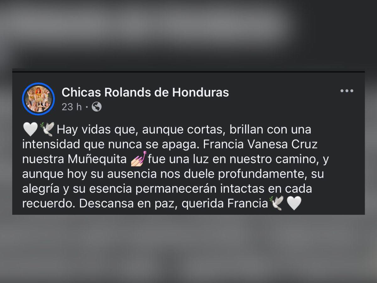 Muere querida exintegrante de Las Chicas Rolands
