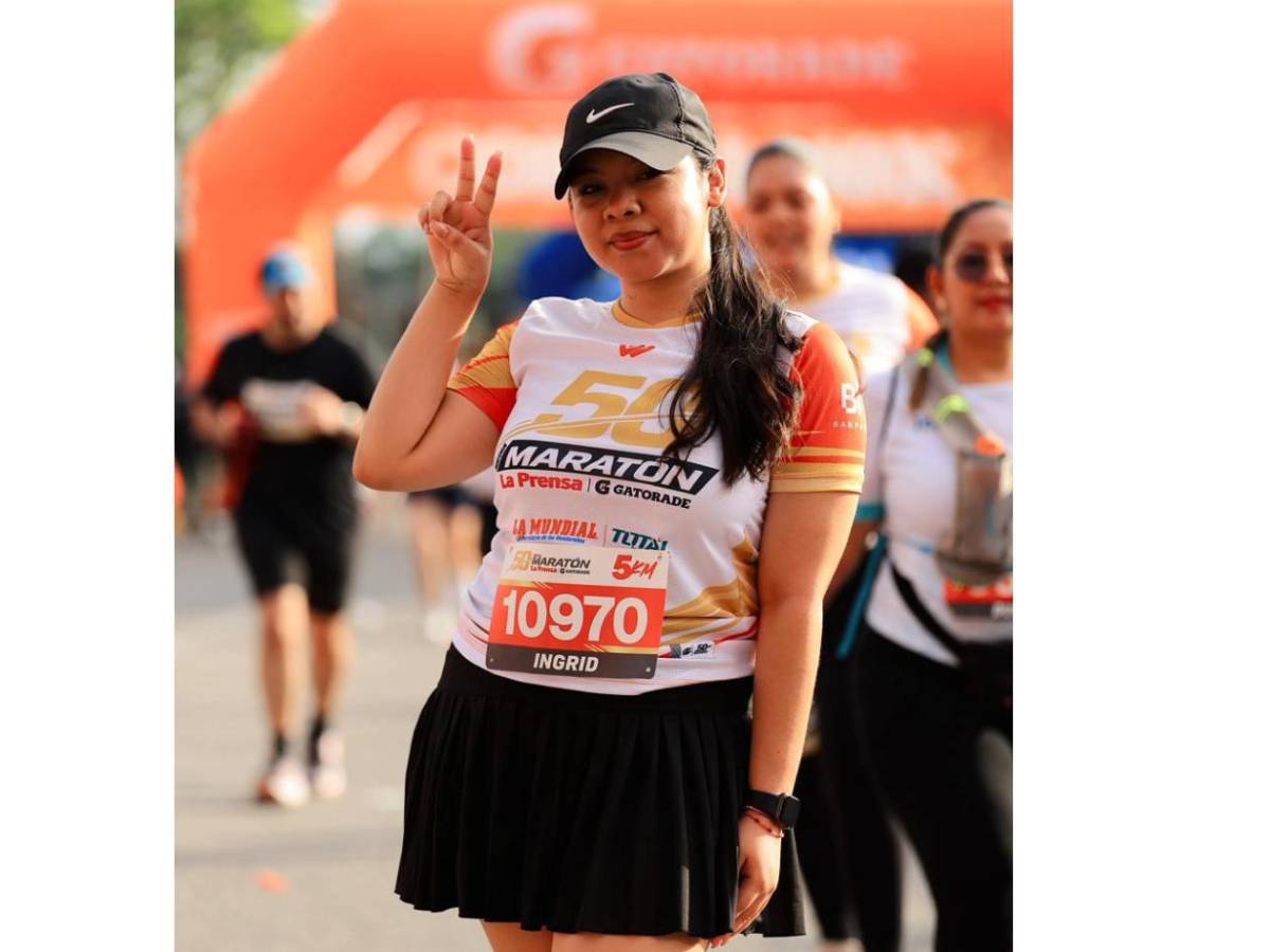Una Miss sorprendió: Las bellas mujeres de la 50 Maratón LA PRENSA-Gatorade