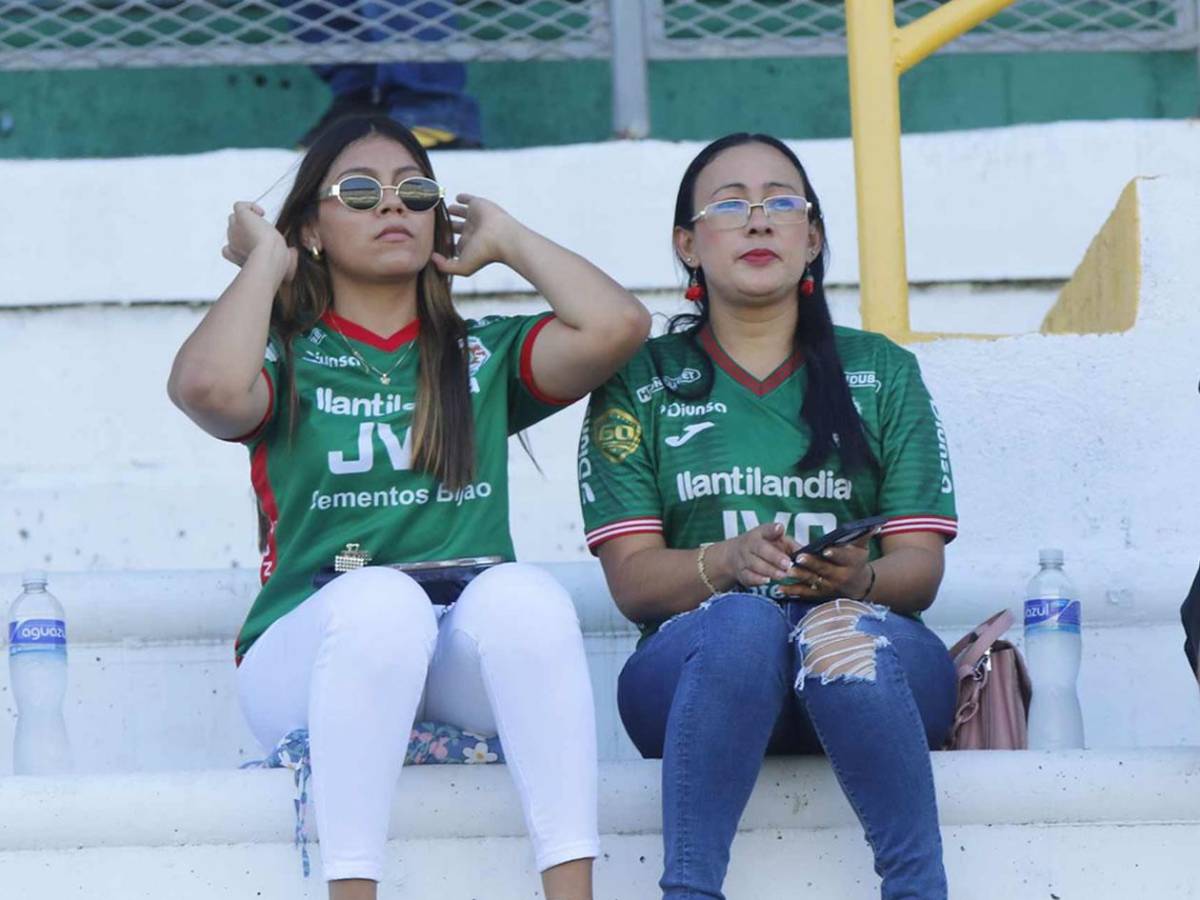 Las chicas del Clásico Marathón vs Real España y novia de jugador cautiva