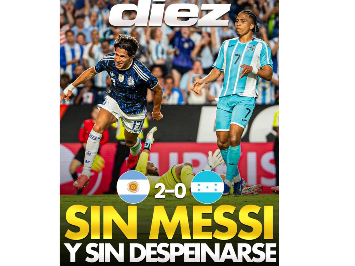 Argentina - Honduras: Indignación, señalan a jugador de la H y curioso blooper