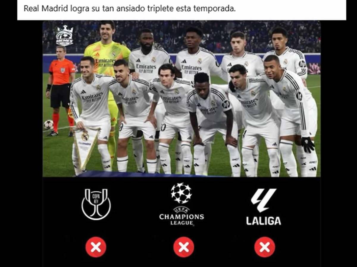 Real Madrid sufre las burlas: los memes del Barcelona campeón de Liga Española