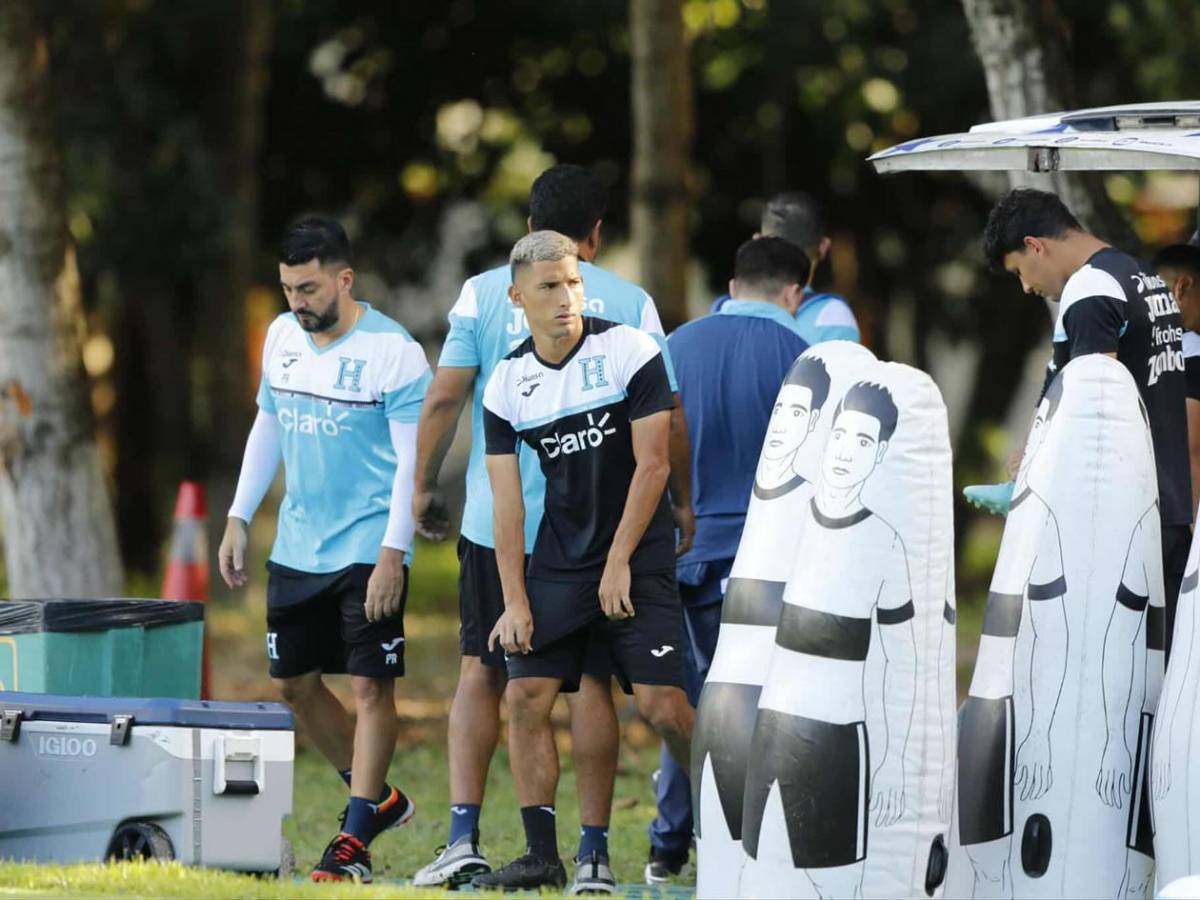 Caras nuevas en la Selección de Honduras y por qué 5 futbolistas entrenaron por separado