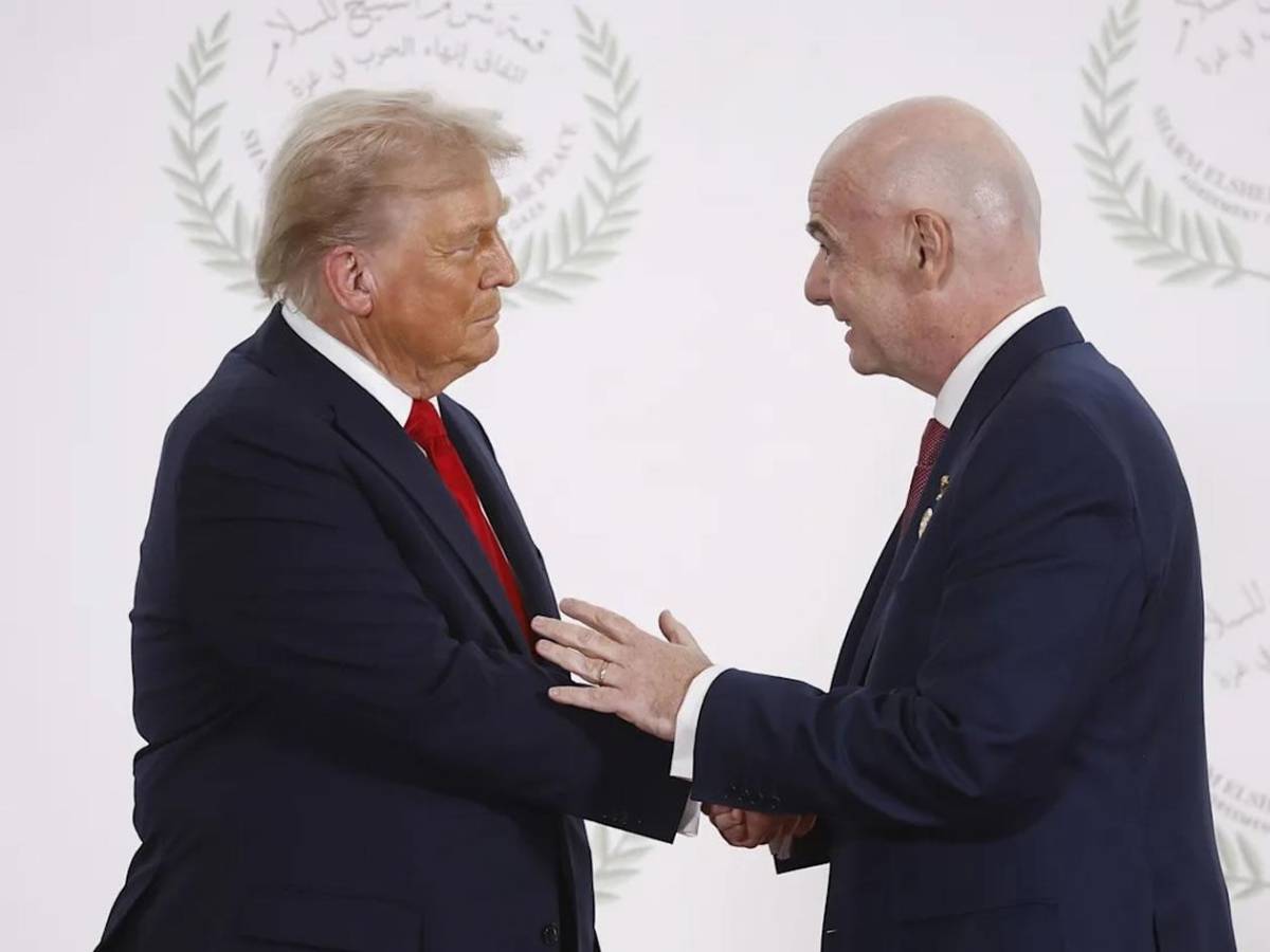 Infantino bajo presión: el escándalo que le puede costar el puesto en FIFA por culpa de Trump