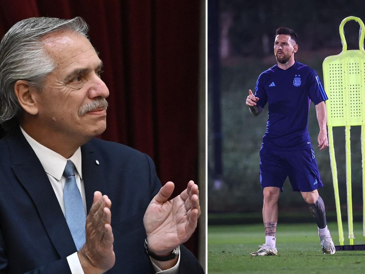 Presidente de Argentina se pronuncia tras amenaza a Messi