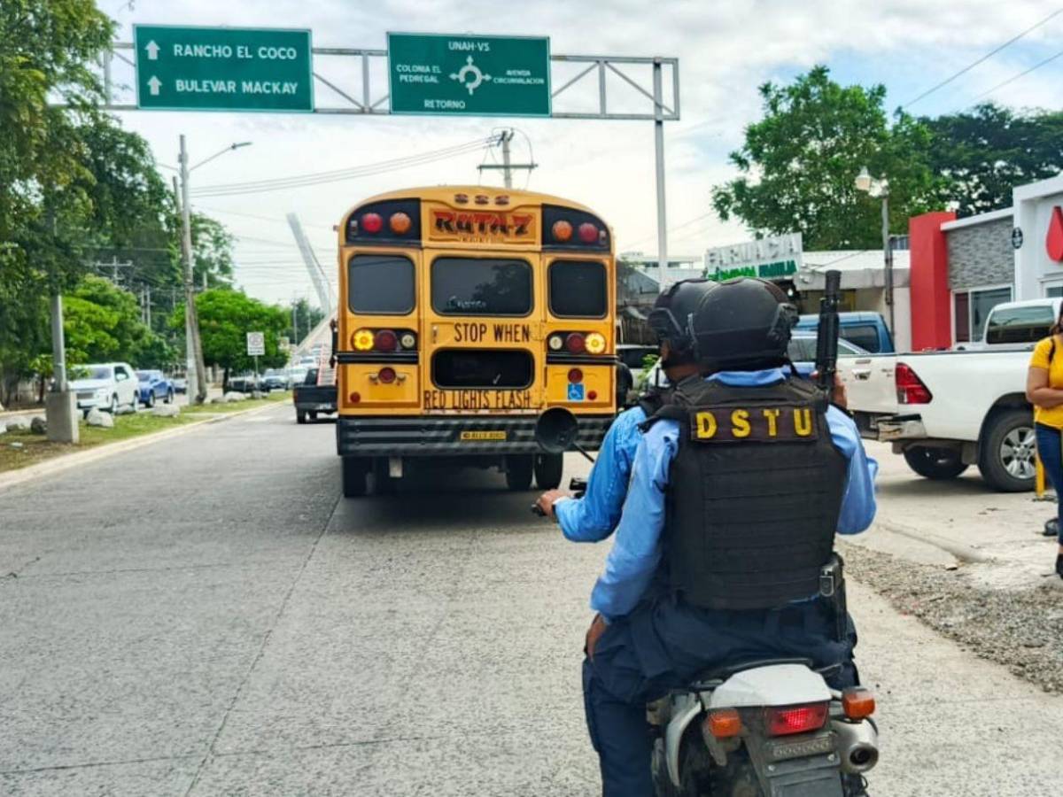 Sectores de San Pedro Sula con patrullajes motorizados