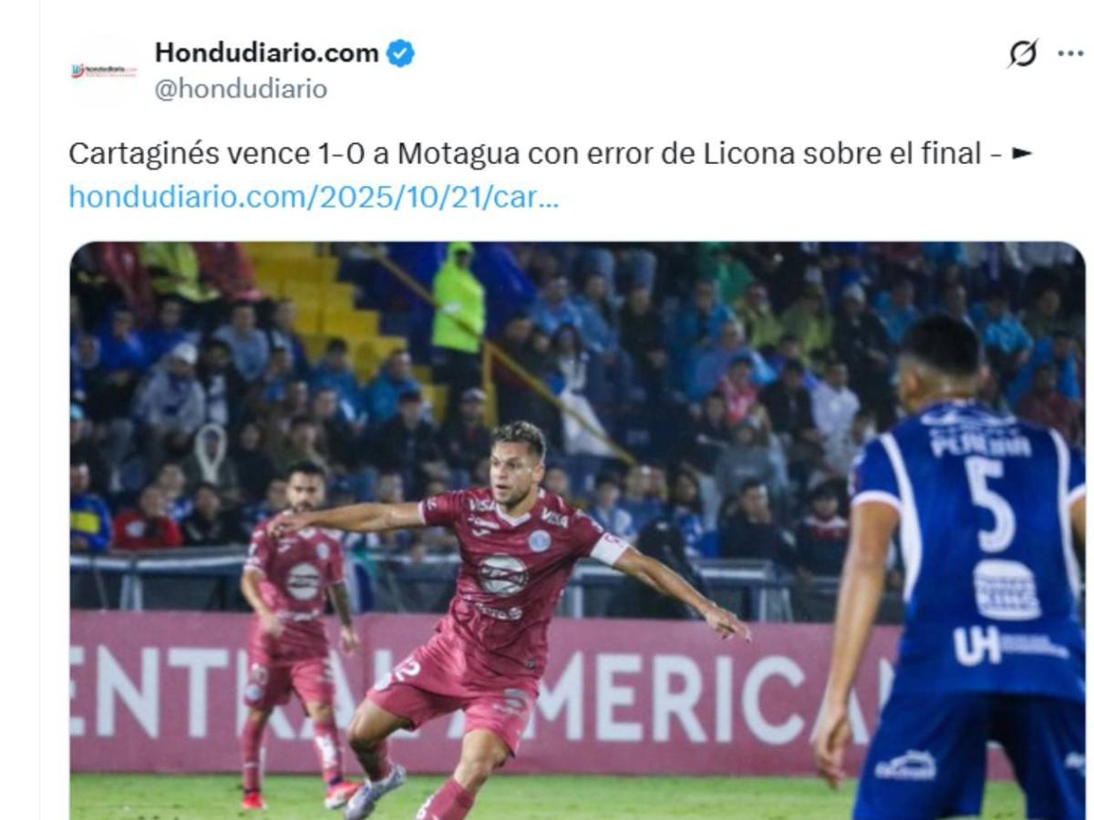 ¿Robo? Enfado e indignación por culpa del Motagua; señalan a dos culpables