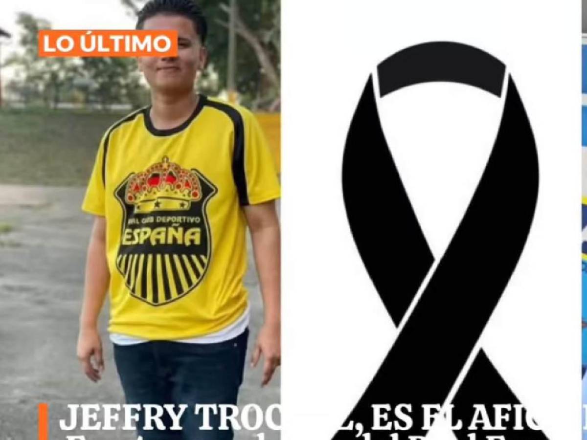 ¿Quién es Jeffry Trochez? Aficionado de Real España murió tras tiroteo a bus