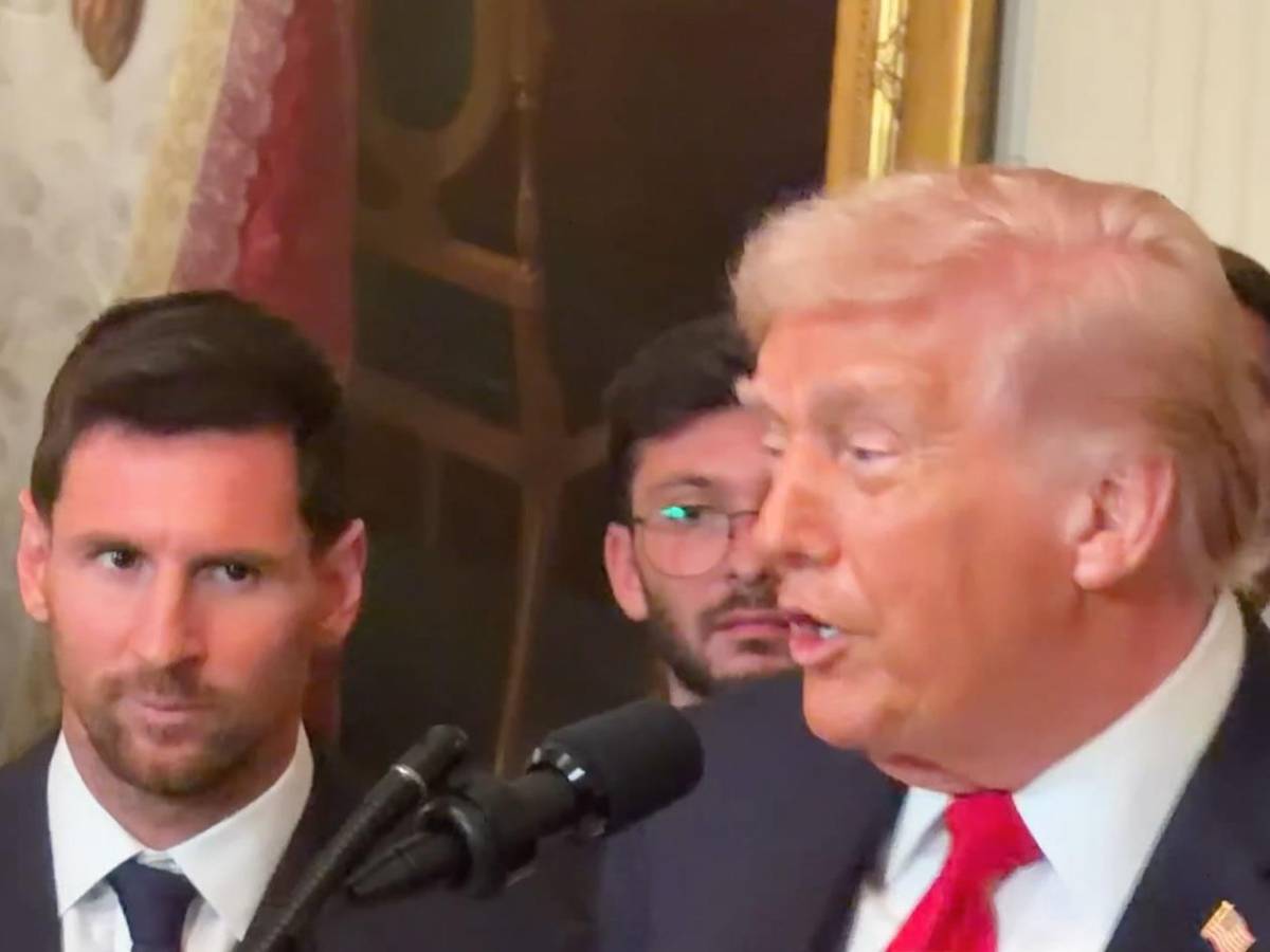Messi visita a Trump y su reacción cuando mencionó a Cristiano: hondureño en la Casa Blanca