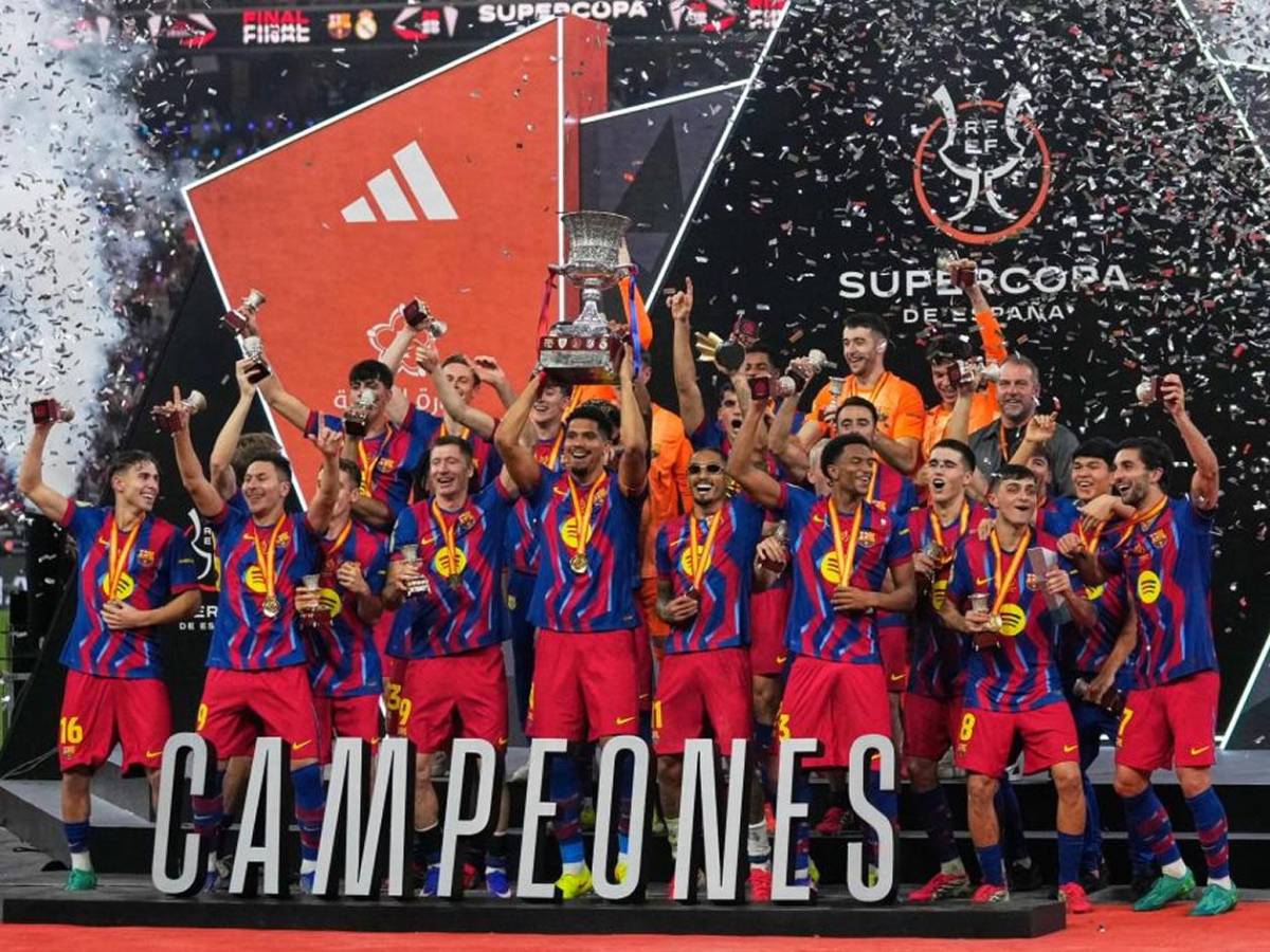 Mbappé mal perdedor, gesto de Florentino con Flick y alocado festejo de Barcelona