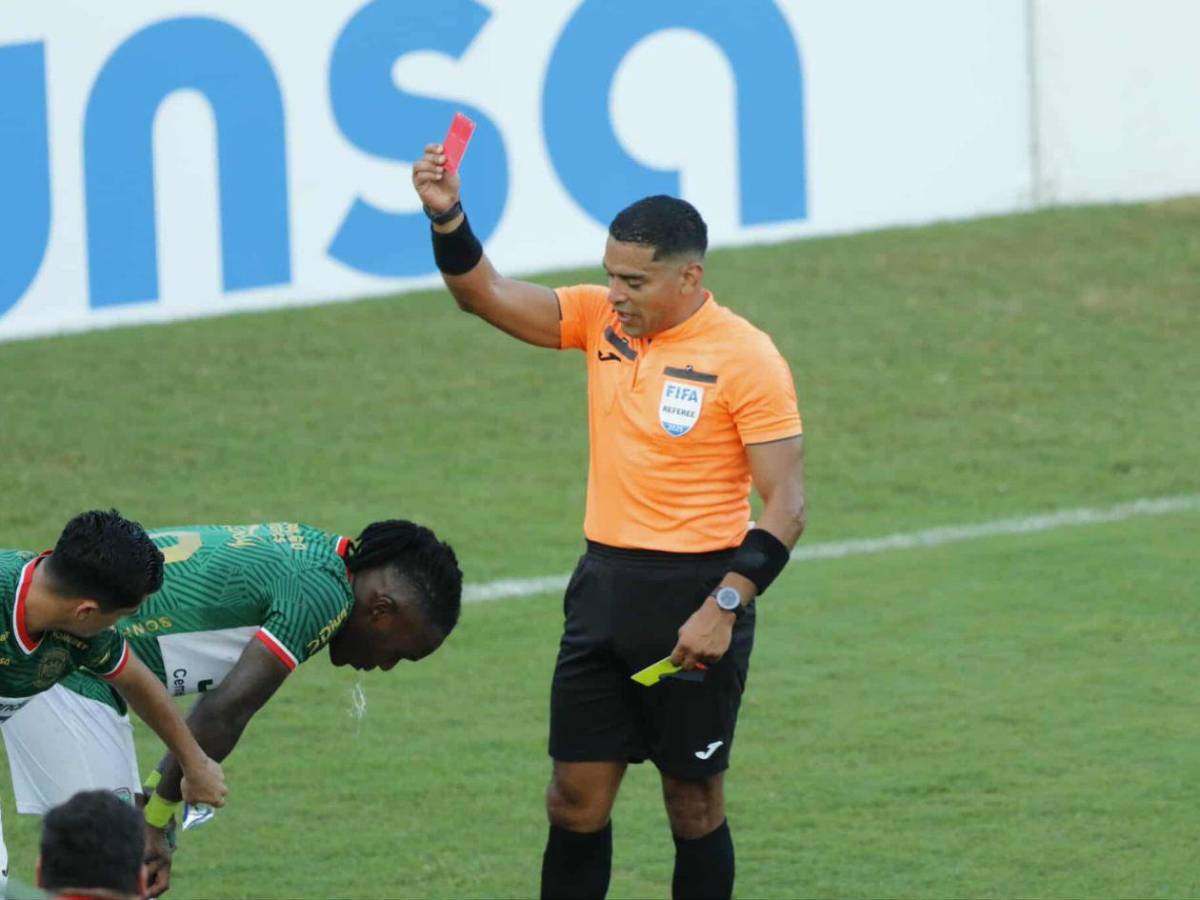 Rubilio con insólita expulsión, artista invitado y Marathón celebró